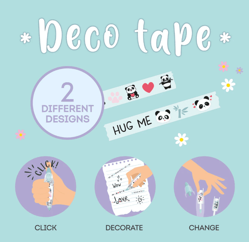 Legami - Penna a Nastro per Decorazione - Deco Tape Panda (DT0002) - 4