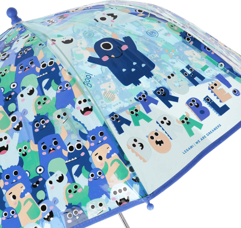 Legami - Ombrello per Bambini - Dancin' in the Rain - Monster (KUM0004) - 2