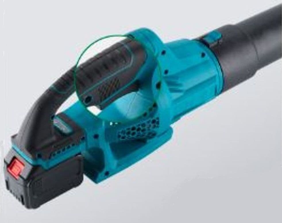 SOFFIATORE DA GIARDINO SENZA FILI A BATTERIA NL-5843 PER RIMOZIONE FOGLIE NEVE DETRITI - 6
