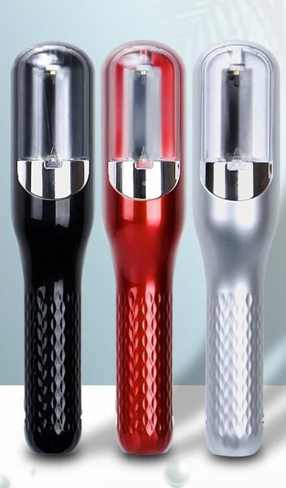 TAGLIADOPPIE PUNTE LISCIA RIPARA CAPELLI DOPPIO USO SENZA FILI AUTOMATICA RICARICABILE - 3