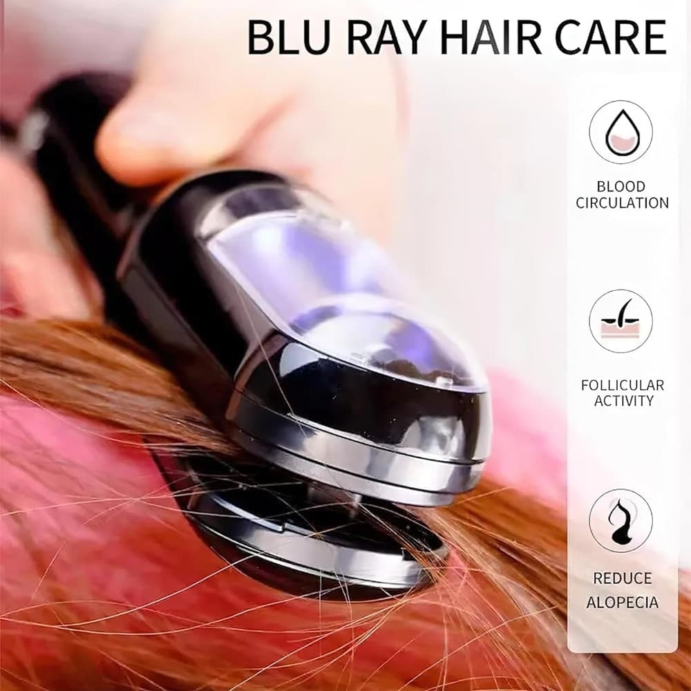 TAGLIADOPPIE PUNTE LISCIA RIPARA CAPELLI DOPPIO USO SENZA FILI AUTOMATICA RICARICABILE - 4