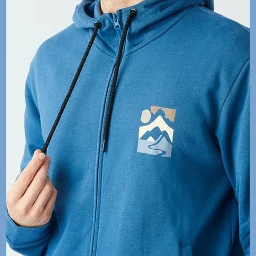 Felpa Picture Kenoma Zip Serenity Blue - 2