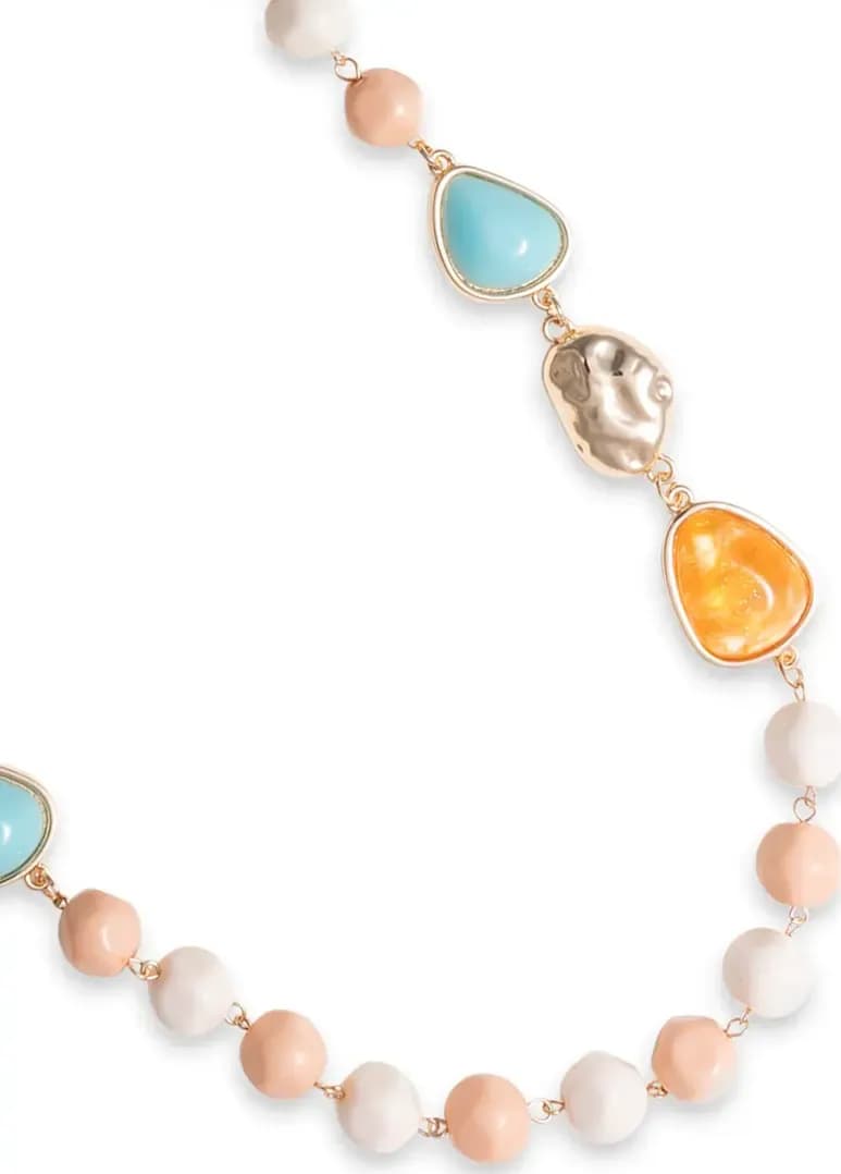 MYA ACCESSORIES | Collana lunga con pepite - 3