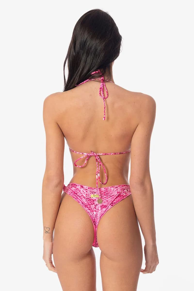 4GIVENESS | Bikini triangolo e slip Rainbow Boa - 2