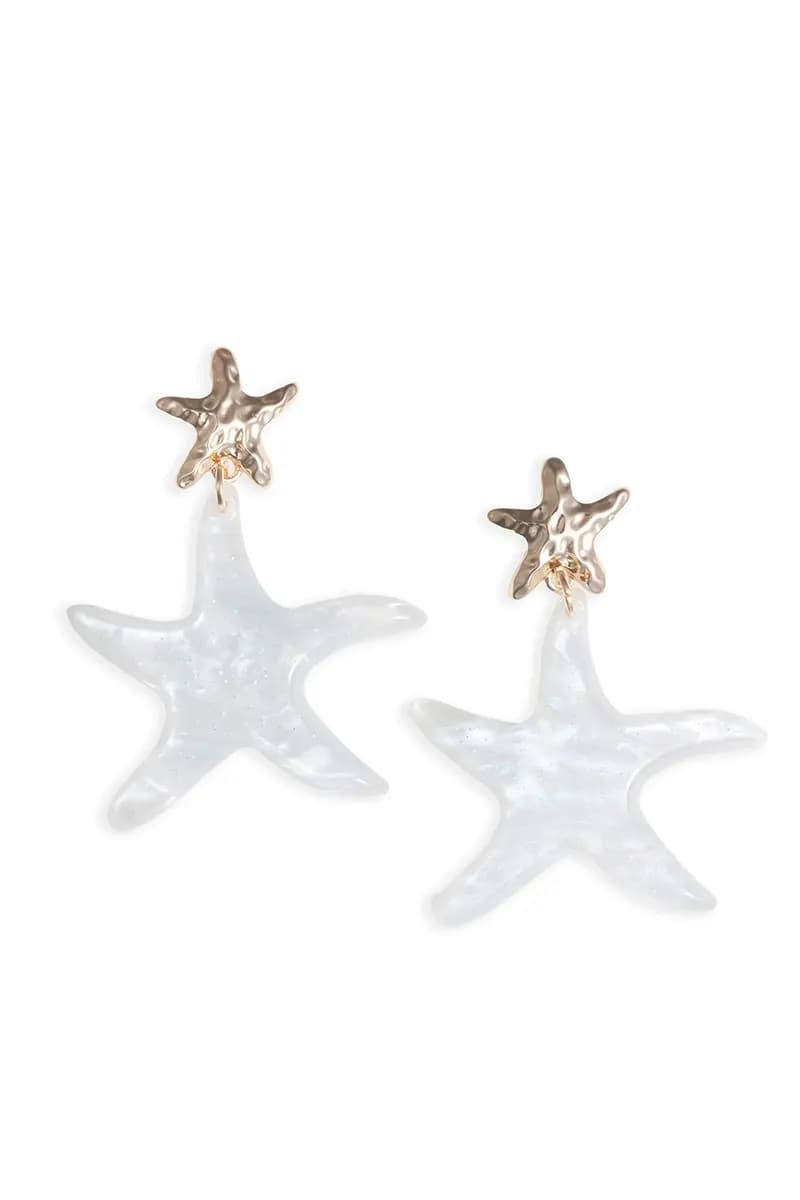 MYA ACCESSORIES | Orecchini pendenti con stella marina - 2