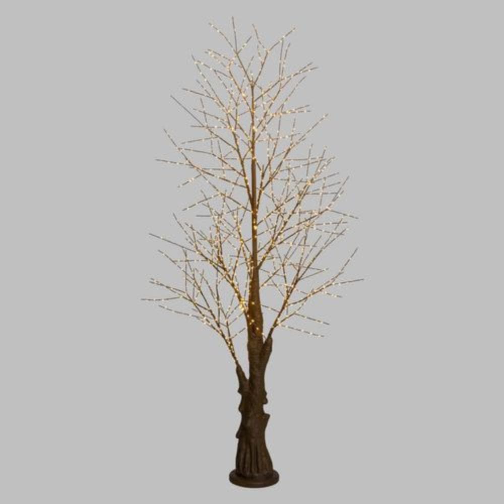 Albero di Natale luminoso con 1200 MicroLed decorazione da interno ed esterno h 240 cm - 6