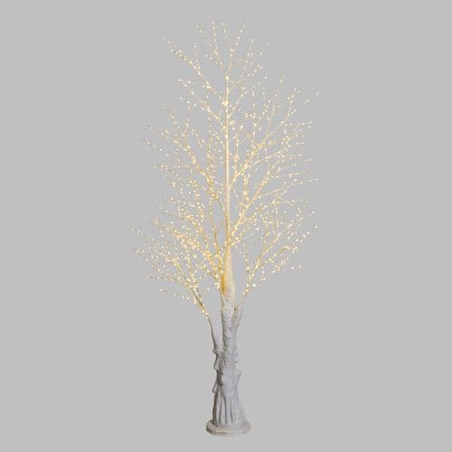 Albero di Natale luminoso con 1200 MicroLed decorazione da interno ed esterno h 240 cm - 7