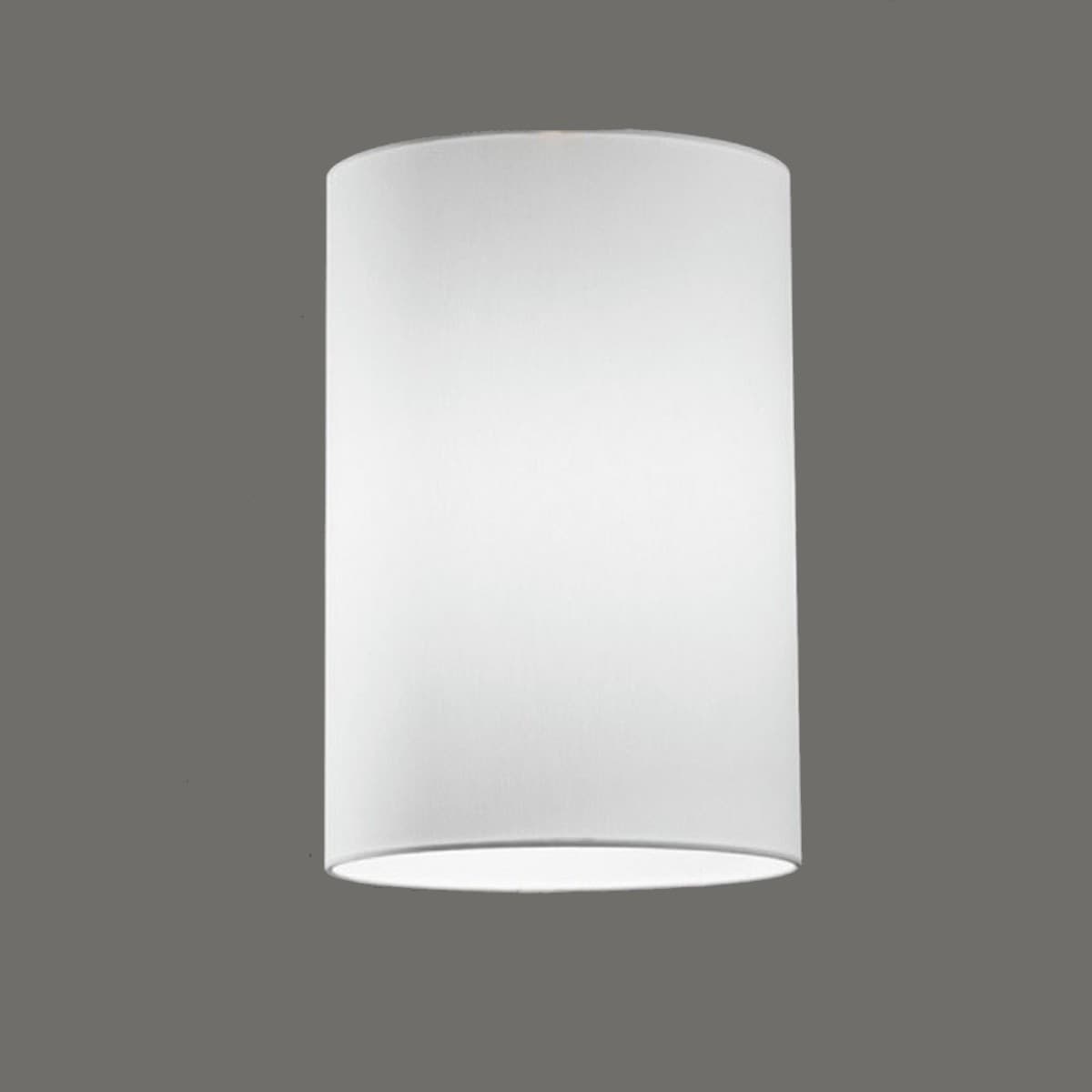Paralume Gibas TITTI 170 P3 15cm cilindro tessuto bianco