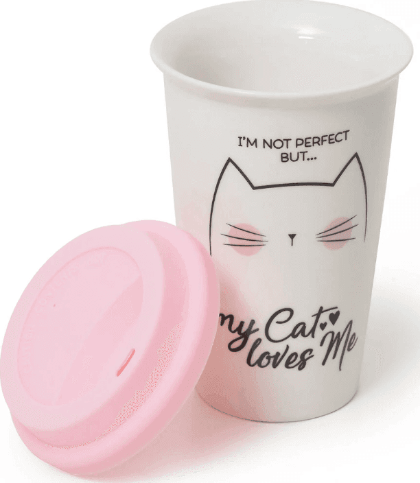 Legami - Tazza in Porcellana Tu vou fa’ l’americano – Kitty (AME0002) - 2