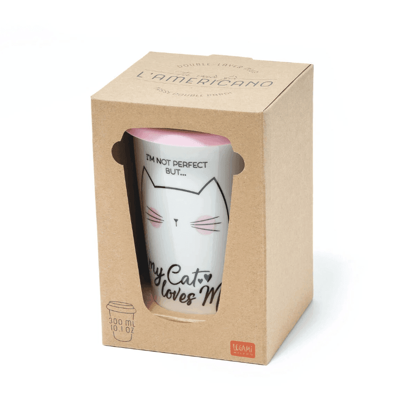 Legami - Tazza in Porcellana Tu vou fa’ l’americano – Kitty (AME0002) - 4