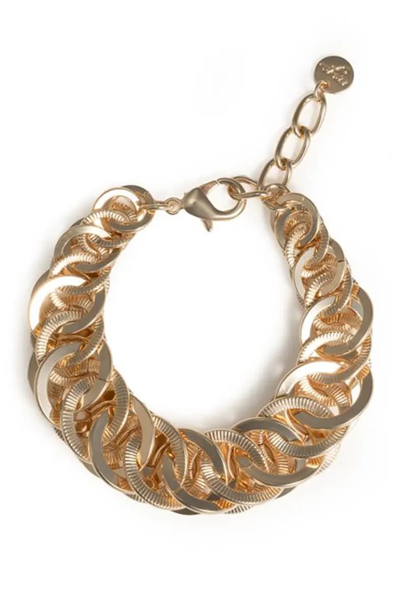 MYA ACCESSORIES | Bracciale metallo a maglia - 3