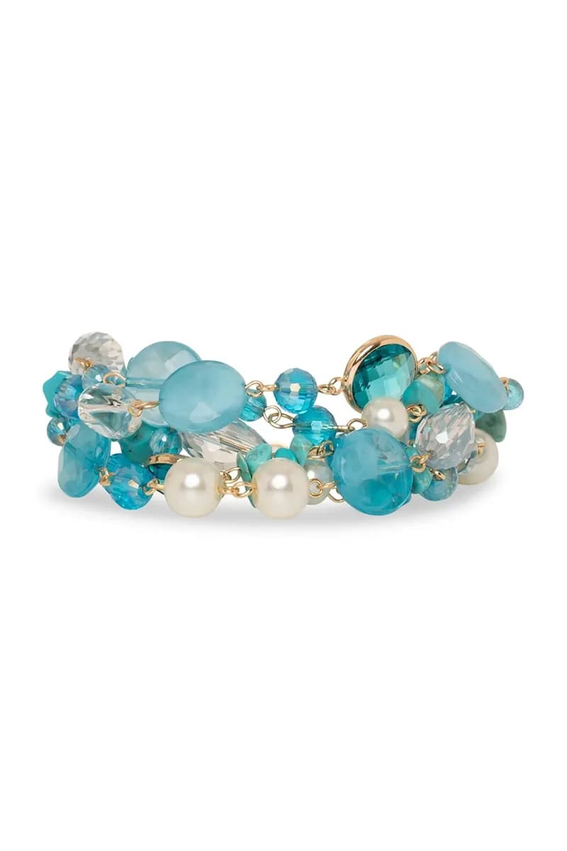 MYA ACCESSORIES | Bracciale multilinee vetro acrilico - 2