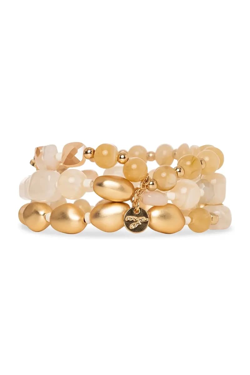 MYA ACCESSORIES | Bracciale elastico a tre linee - 2