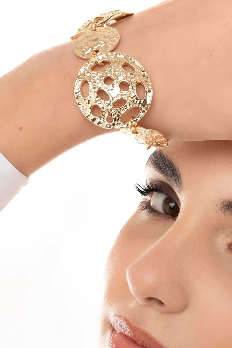 MYA ACCESSORIES | Bracciale con inserti circolari - 4