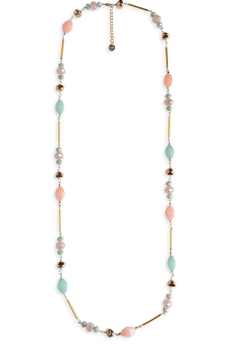 MYA ACCESSORIES | Collana lunga microcristalli - 2