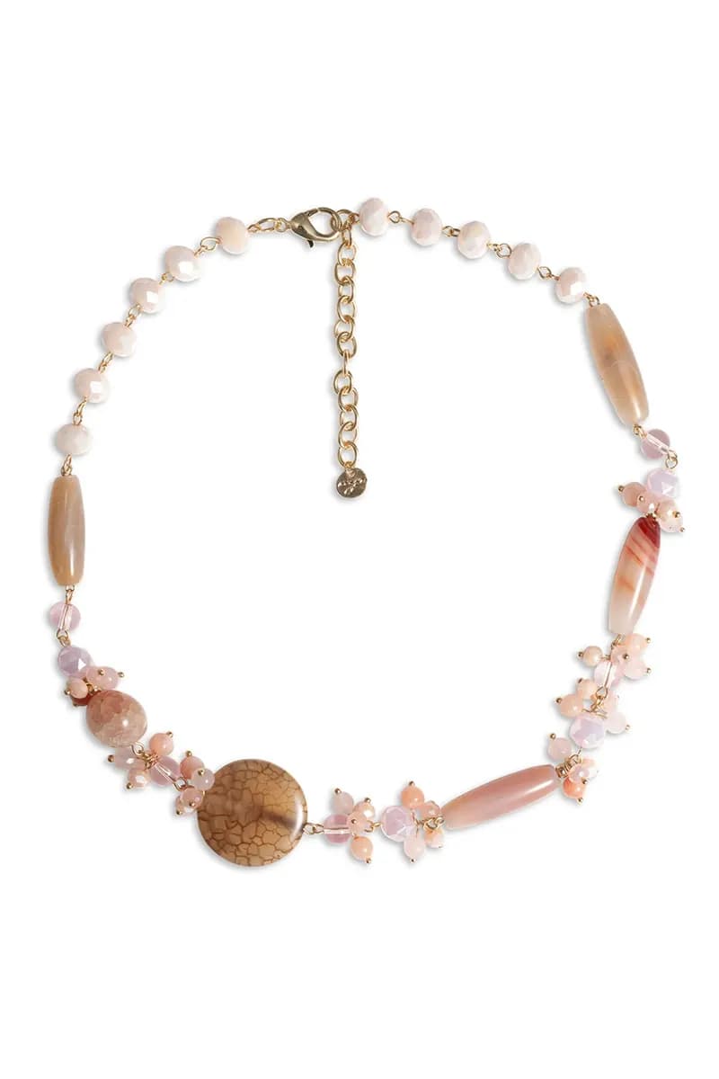 MYA ACCESSORIES | Collana girocollo con pietre dure - 2