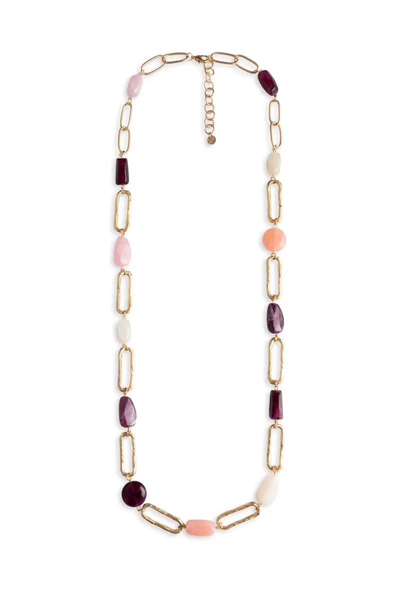 MYA ACCESSORIES | Collana lunga a catena satinata - 2