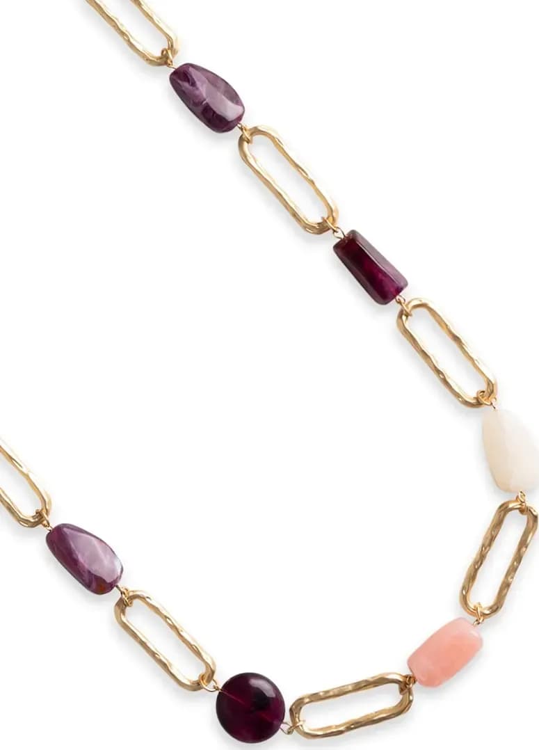 MYA ACCESSORIES | Collana lunga a catena satinata - 3