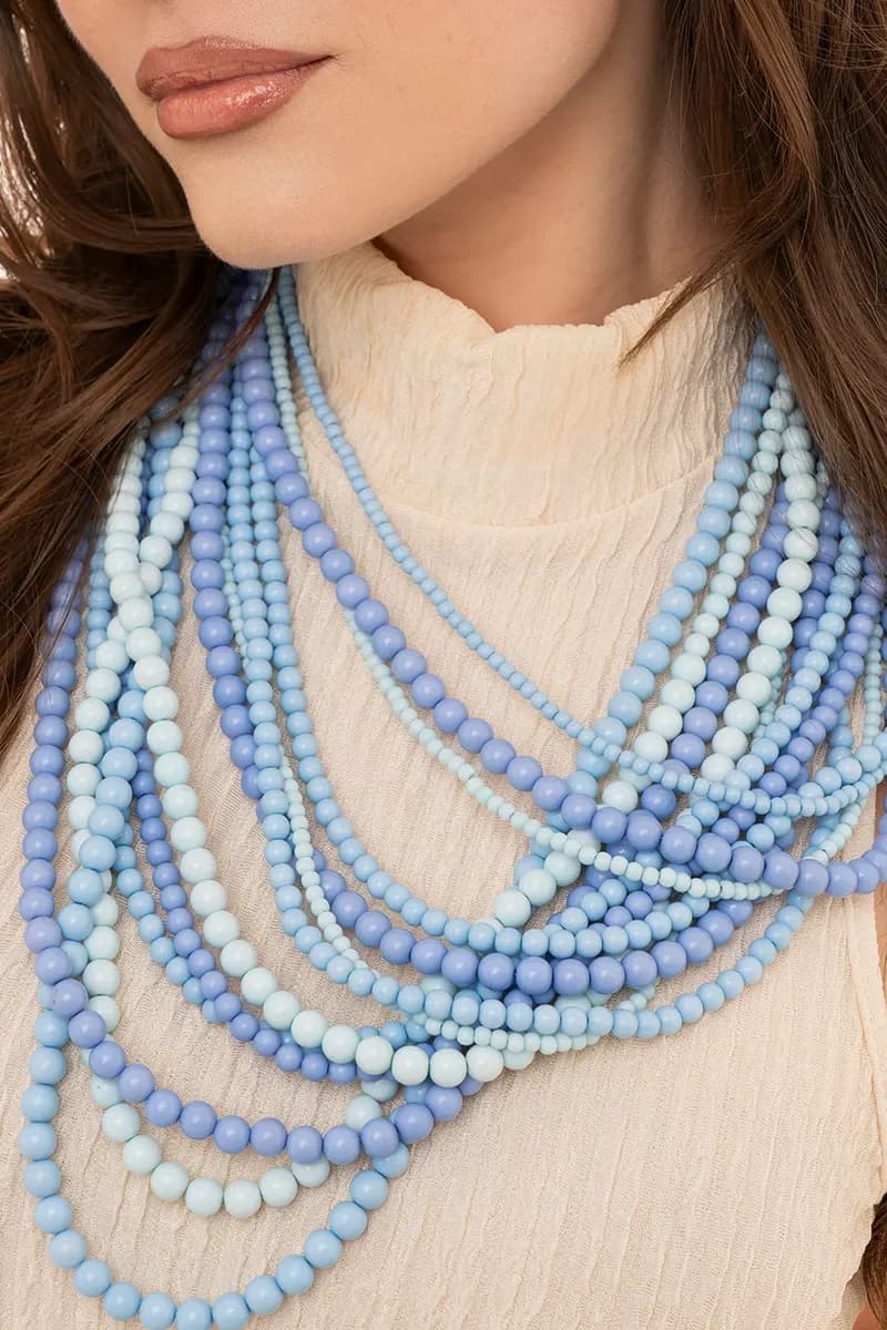 MYA ACCESSORIES | Collana multi linee con sfere - 4