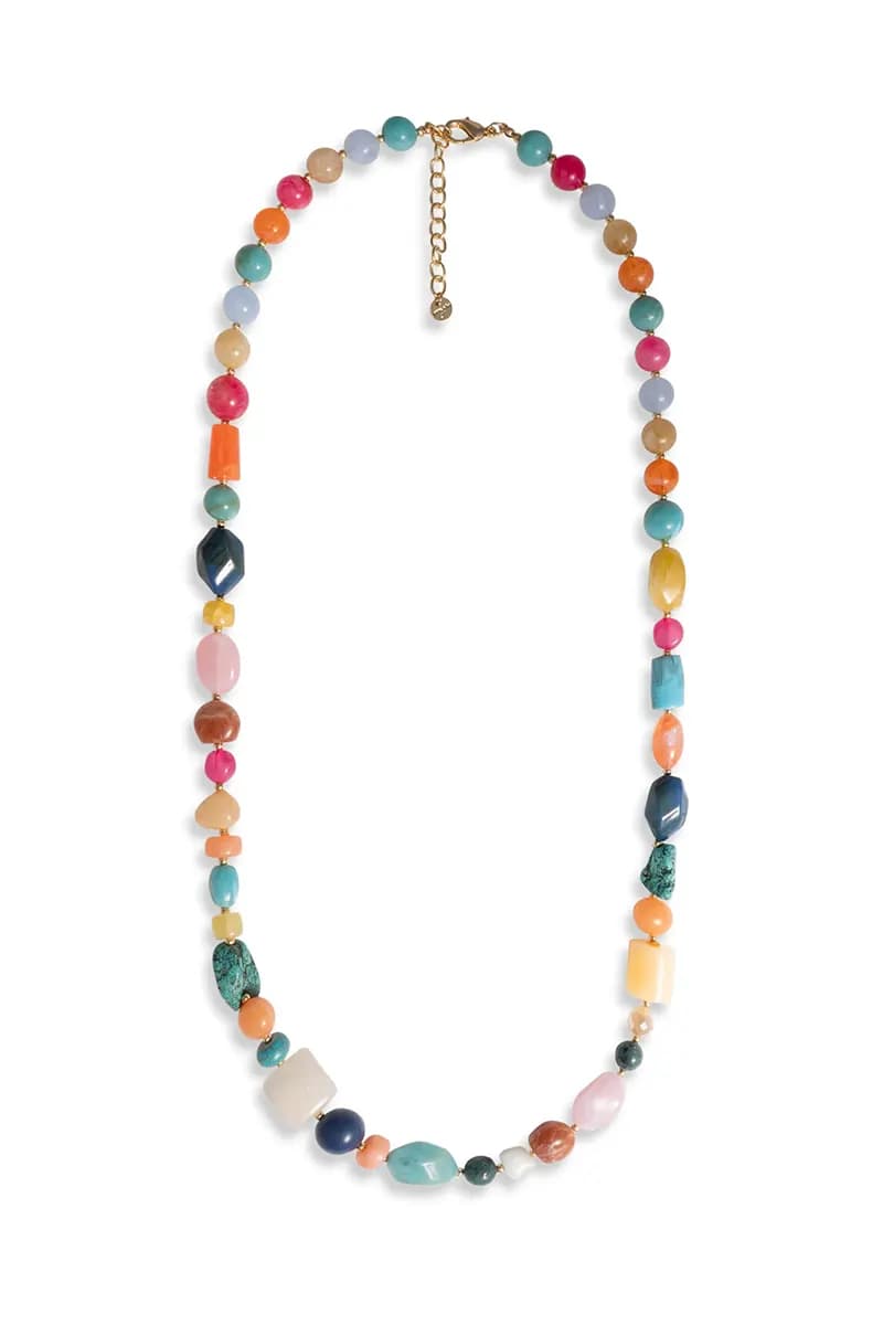 MYA ACCESSORIES | Collana lunga con pietre - 2
