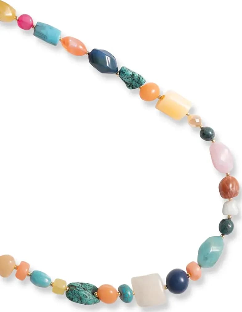 MYA ACCESSORIES | Collana lunga con pietre - 3