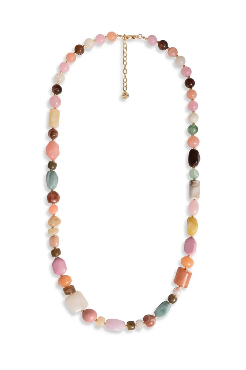 MYA ACCESSORIES | Collana lunga con pietre - 2