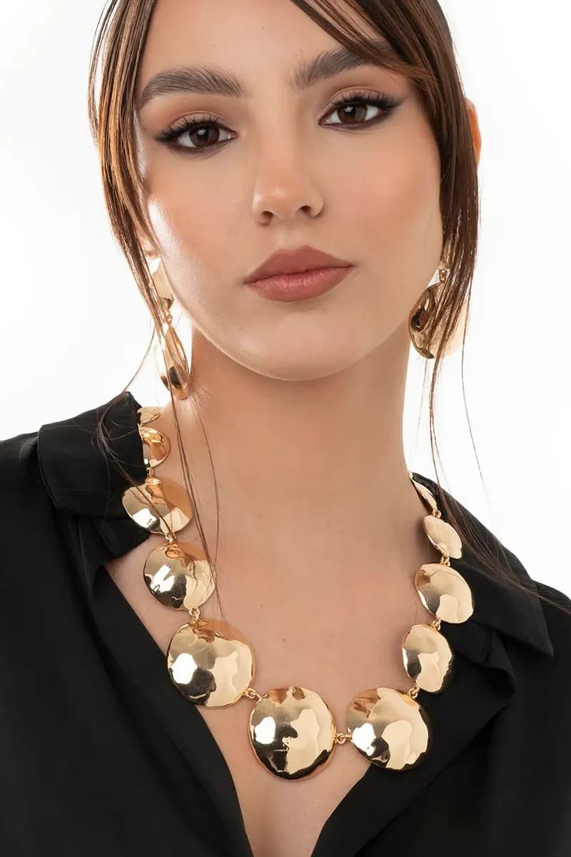 MYA ACCESSORIES | Collana con sfere in metallo - 4