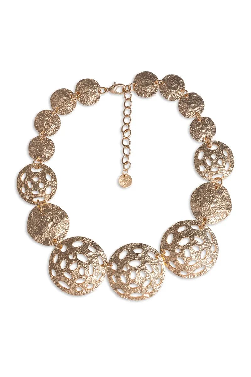 MYA ACCESSORIES | Collana girocollo con sfere traforate - 2