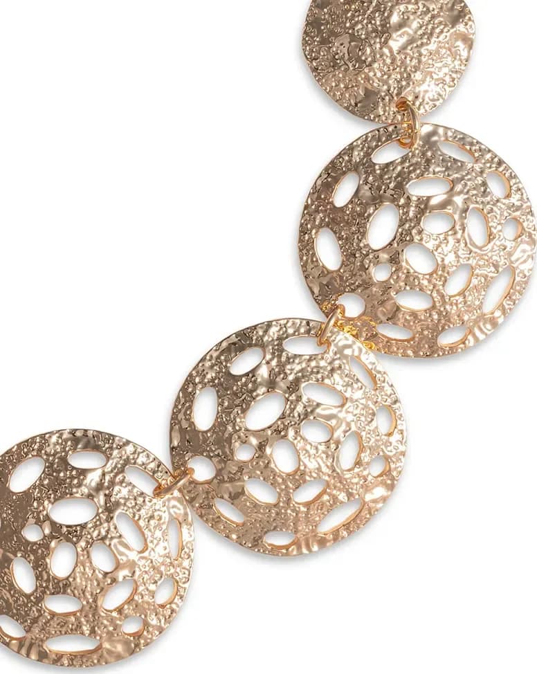 MYA ACCESSORIES | Collana girocollo con sfere traforate - 3