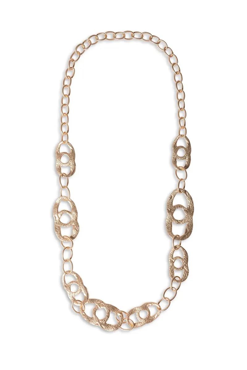 MYA ACCESSORIES | Collana lunga satinata inserti - 2