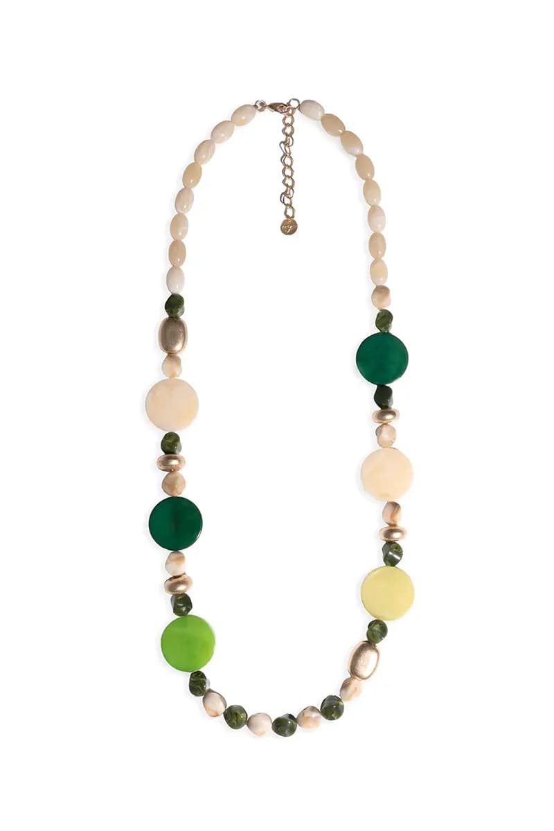 MYA ACCESSORIES | Collana resina cerchi - 2