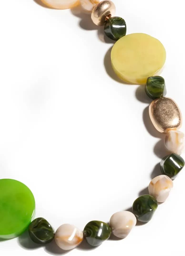 MYA ACCESSORIES | Collana resina cerchi - 3
