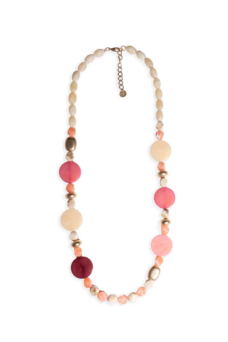 MYA ACCESSORIES | Collana resina cerchi - 2