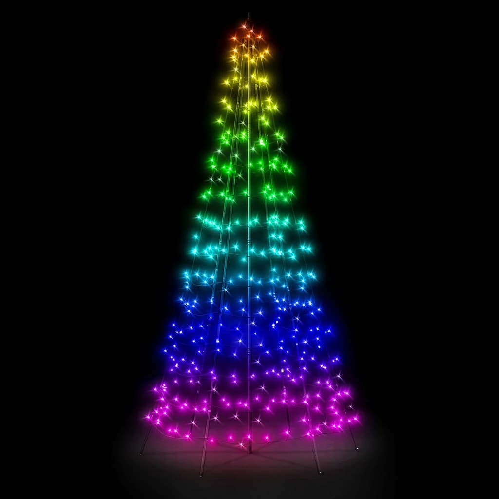 Albero a cono luminoso Twinkly Light Tree a led RGB decorazione natalizia - 2