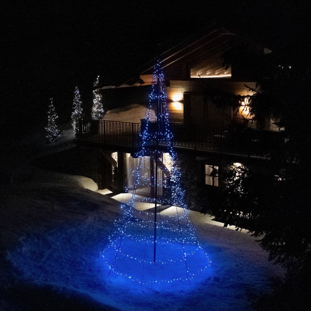 Albero a cono luminoso Twinkly Light Tree a led RGB decorazione natalizia - 5