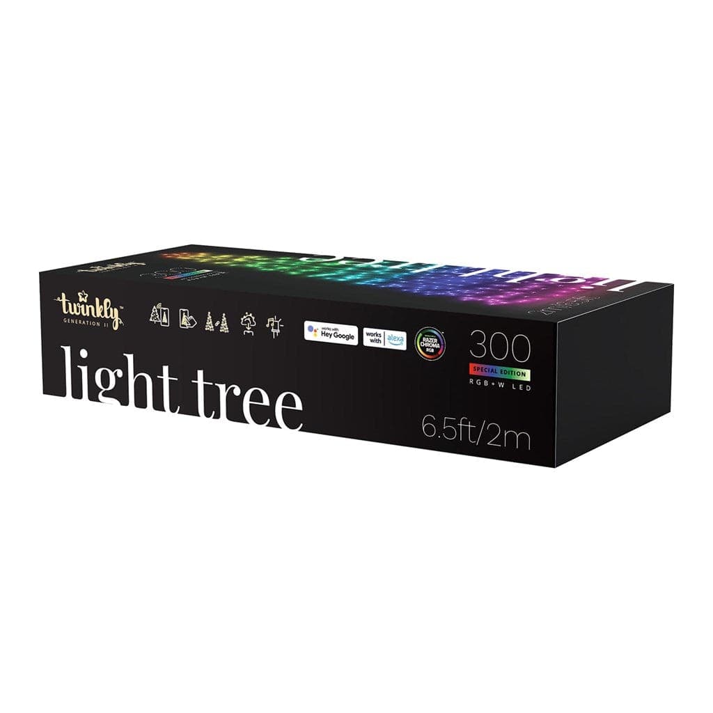Albero a cono luminoso Twinkly Light Tree a led RGB decorazione natalizia - 6