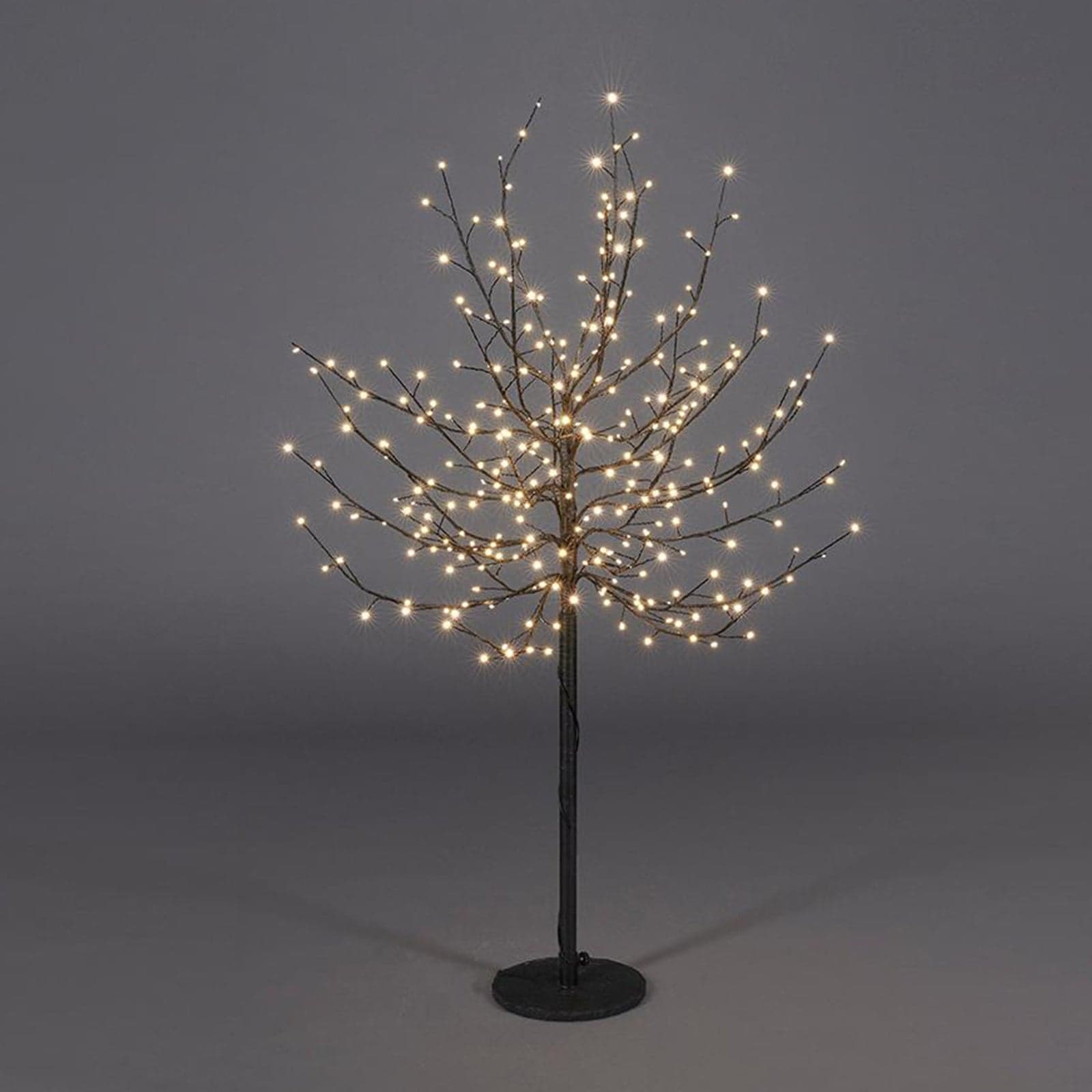 Albero luminoso "Faggio" tronco lungo rami a microled luce calda da interno ed esterno - 17