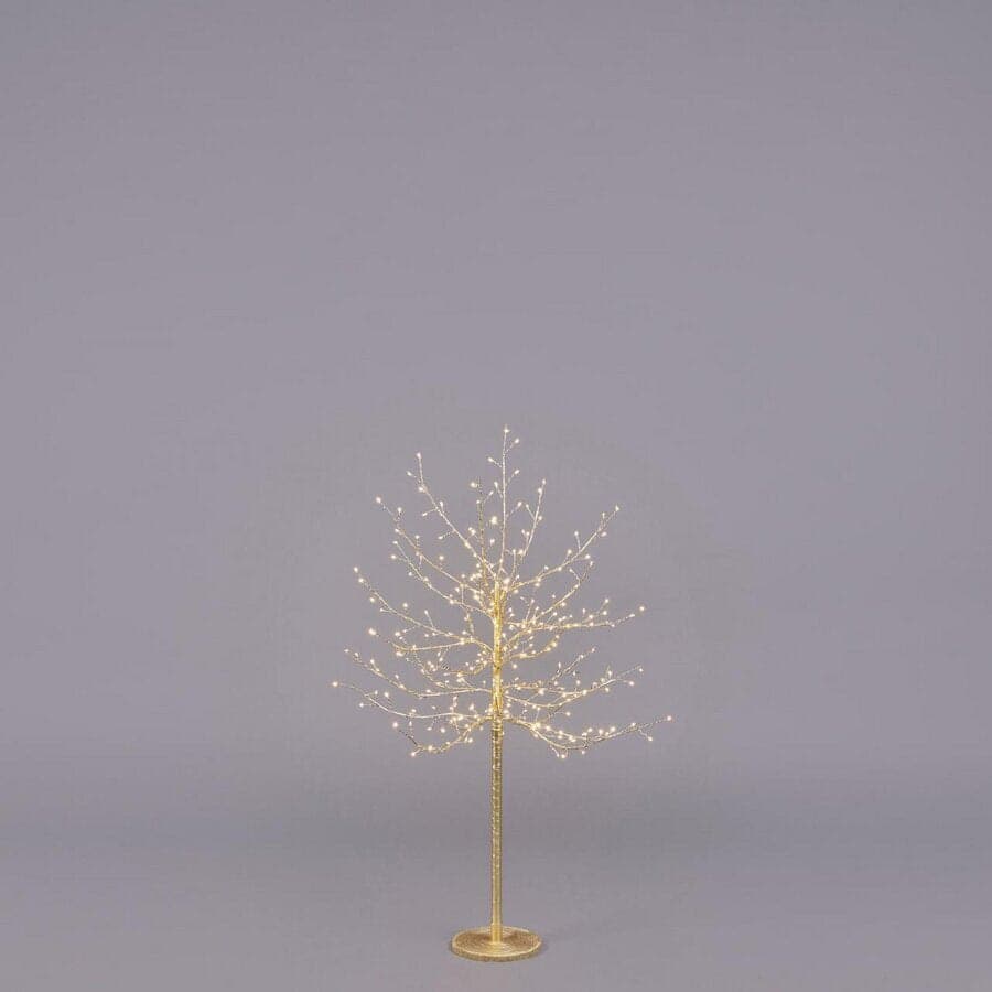 Albero luminoso "Faggio" tronco lungo rami a microled luce calda da interno ed esterno - 13
