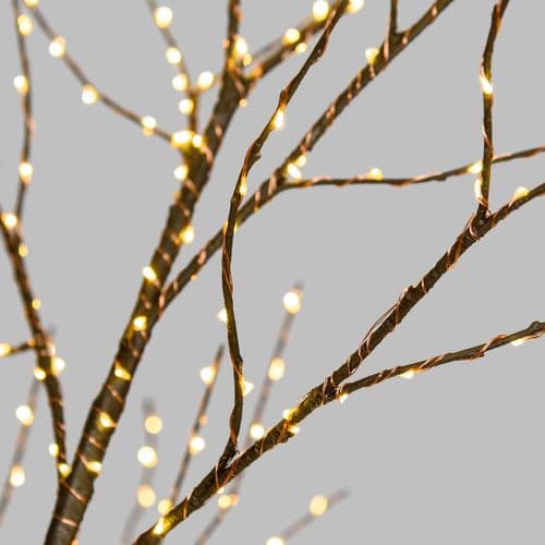 Albero di Natale luminoso con 900 MicroLed decorazione da interno ed esterno h 210 cm - 16