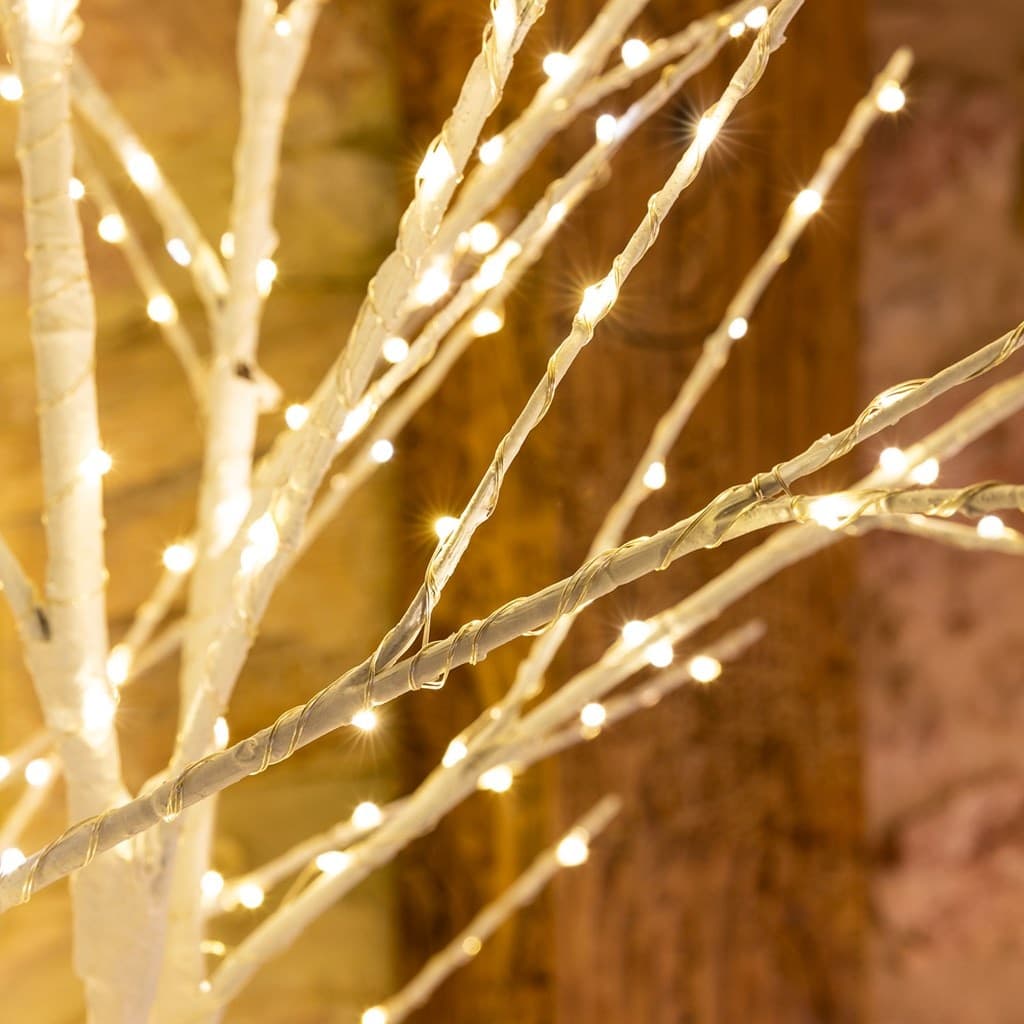 Albero di Natale luminoso con 900 MicroLed decorazione da interno ed esterno h 210 cm - 6