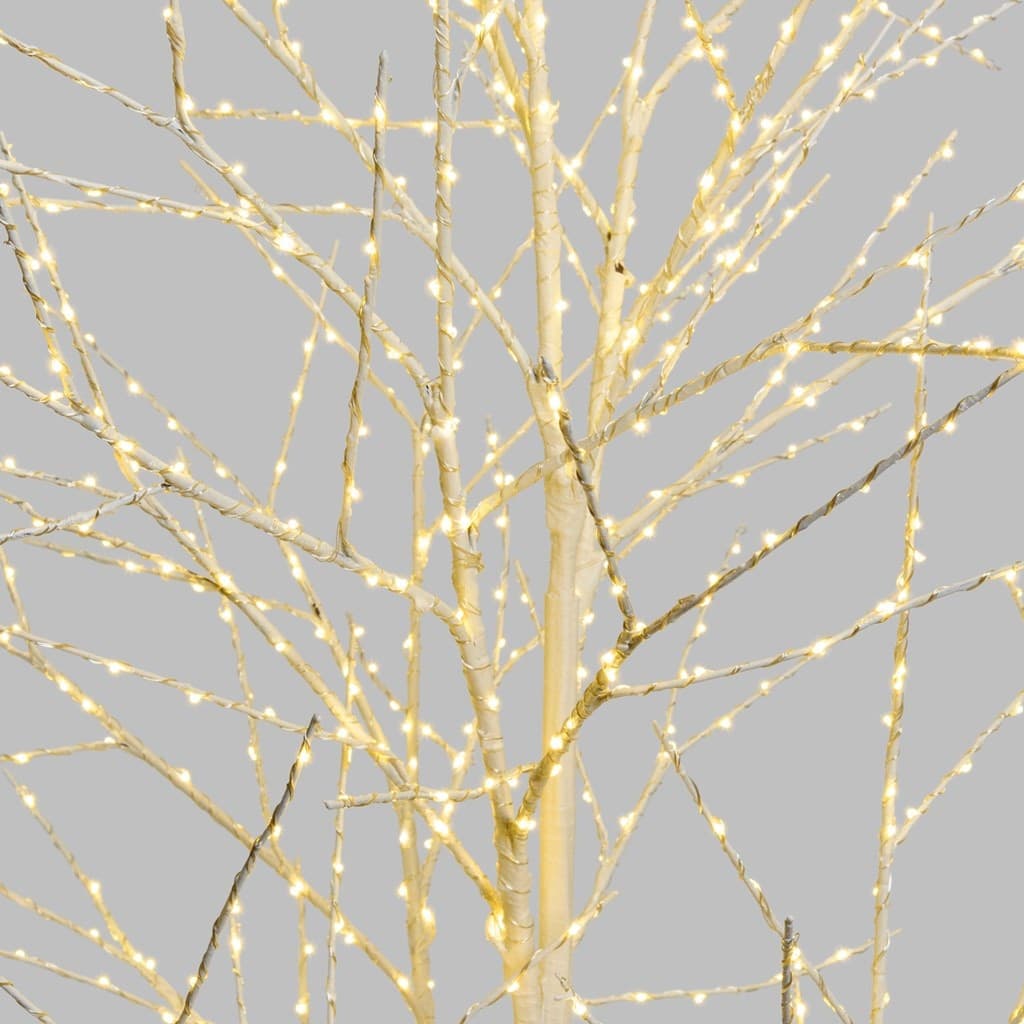 Albero di Natale luminoso con 900 MicroLed decorazione da interno ed esterno h 210 cm - 10