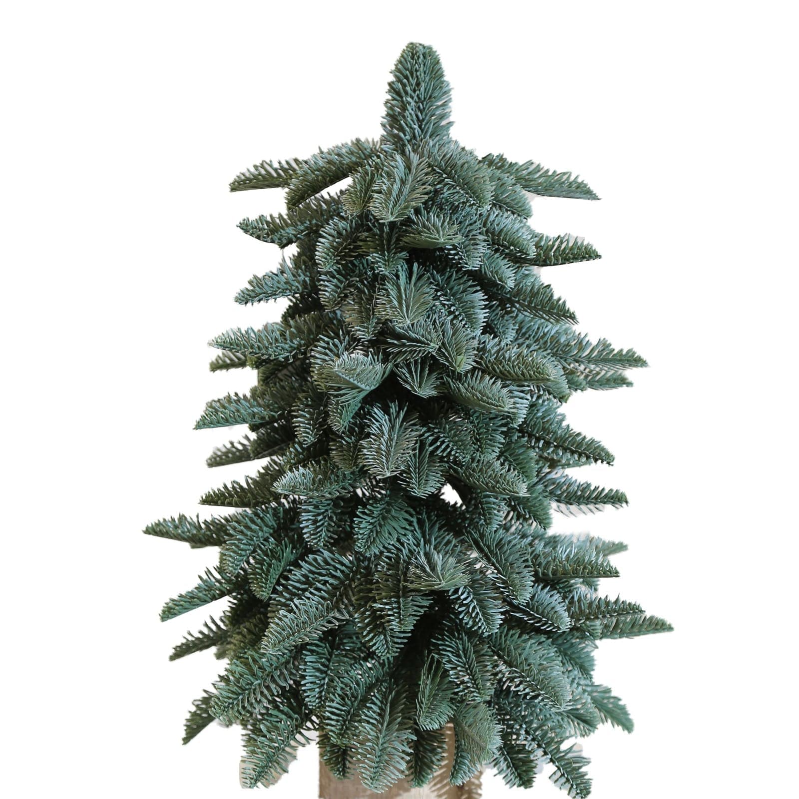 Albero di natale pinetto "Dream" in PE effetto Real Touch e base in legno - 2