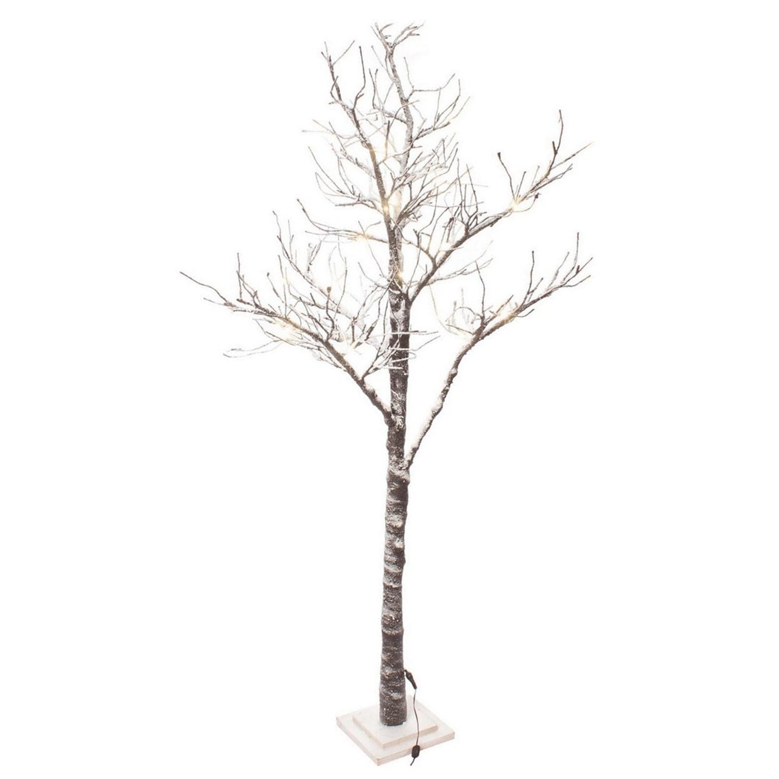Albero luminoso "Timber Fat" Ramo con led a Luce Calda h 210 cm - 2