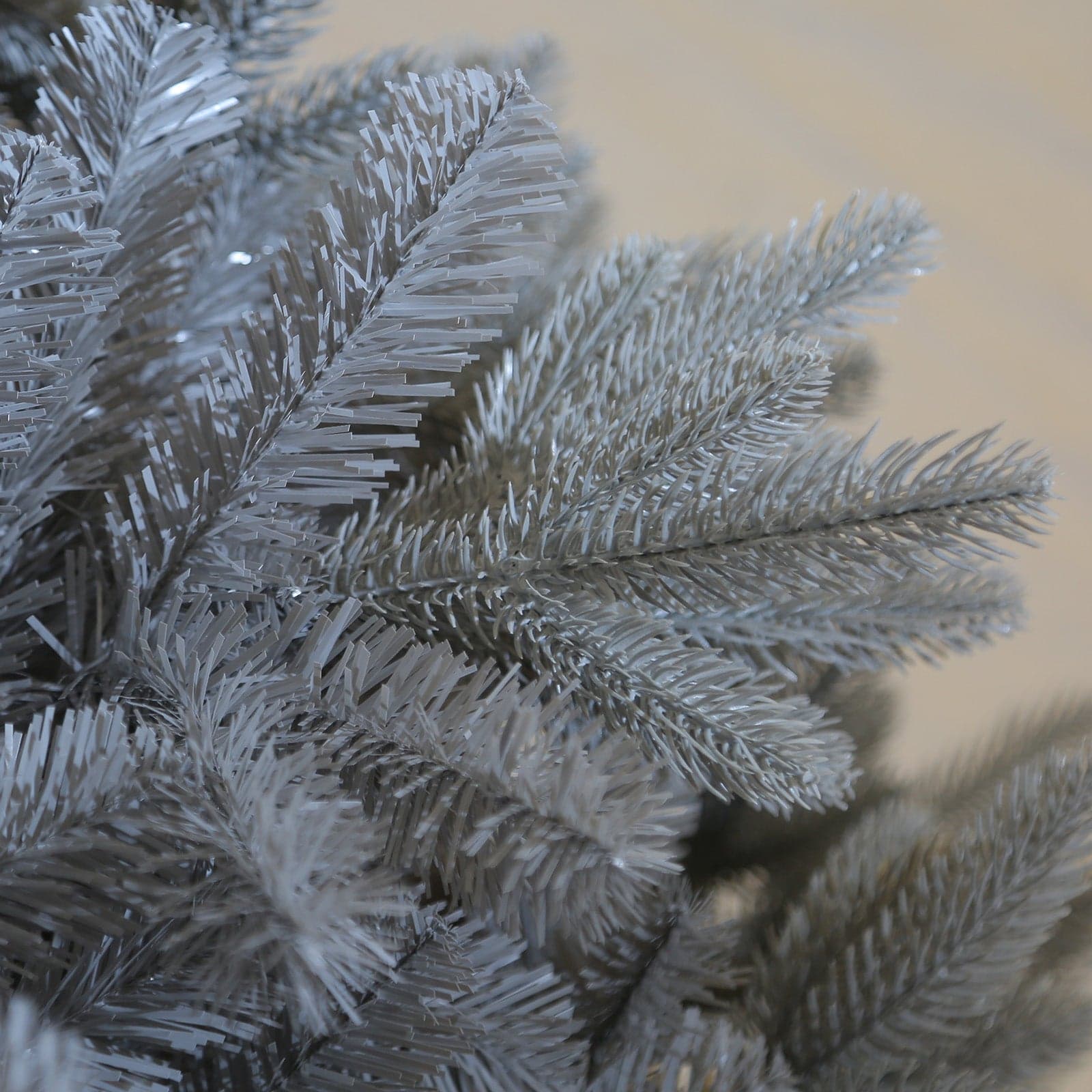 Albero di natale Grigio "Dorian" in PE Effetto Real Touch di Altissima qualità - 2