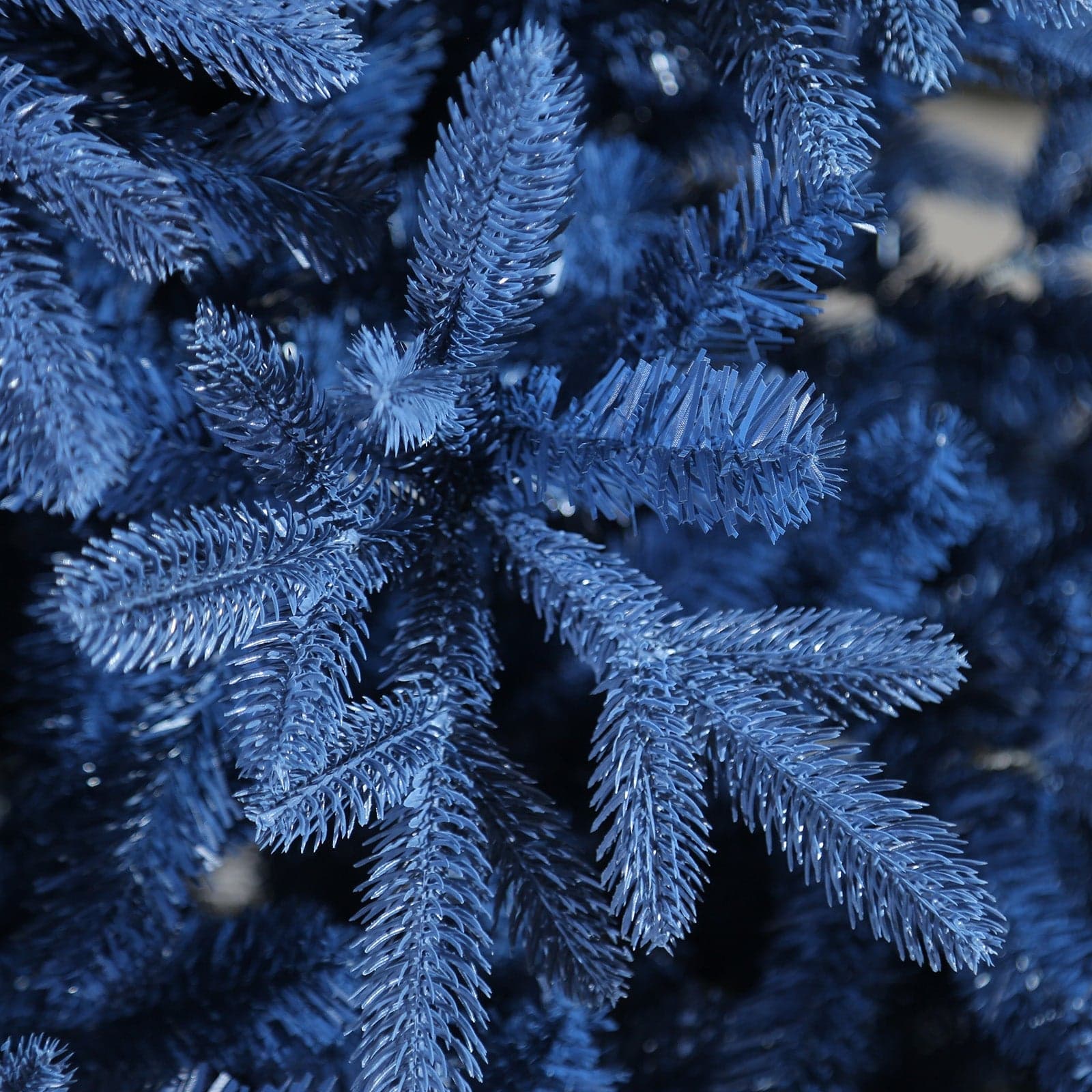 Albero di natale Blu "Diamond" in PE Effetto Real Touch di Altissima qualità - 2