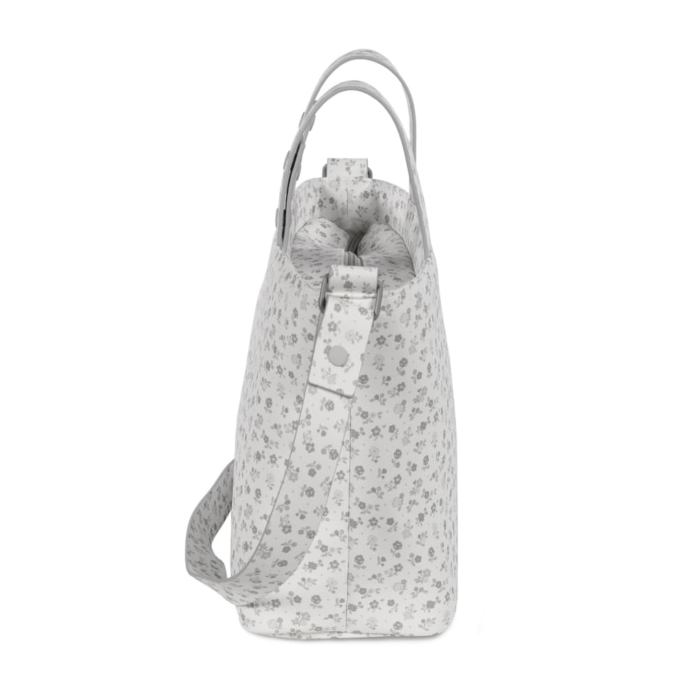 Borsa Crossbody Pasito a Pasito Piel Little Bloom Flor Grigio - 4