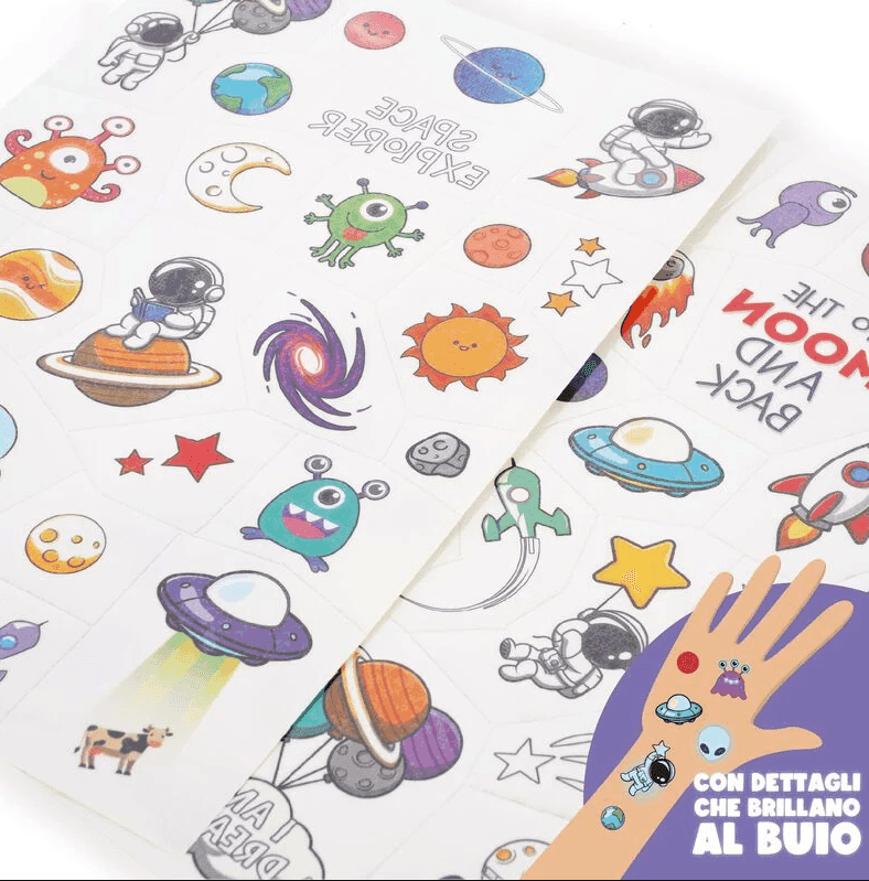 Legami - Tatuaggi Temporanei - Tattoos Space (TTA0002) - 3