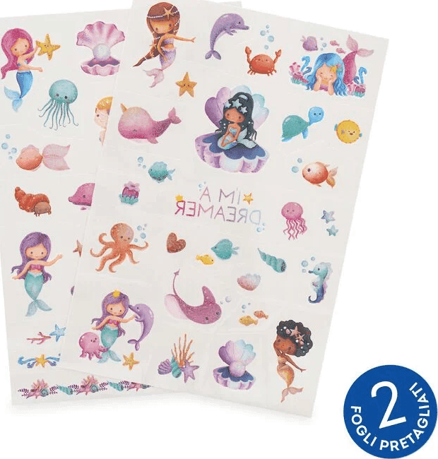 Legami - Tatuaggi Temporanei - Tattoos Mermaid (TTA0005) - 2