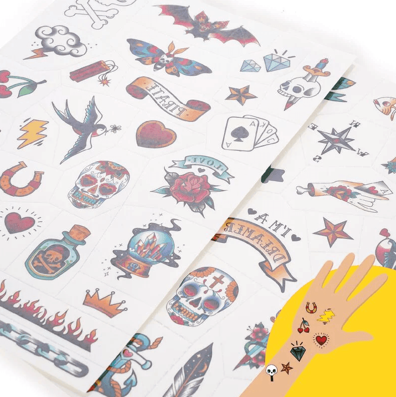 Legami - Tatuaggi Temporanei - Tattoos Old School (TTA0006) - 3