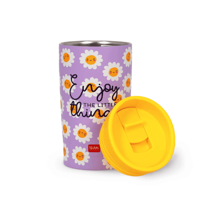 Legami - Bicchiere Termico - Hot&Cold 275 Ml Daisy (NTUM0003) - 2